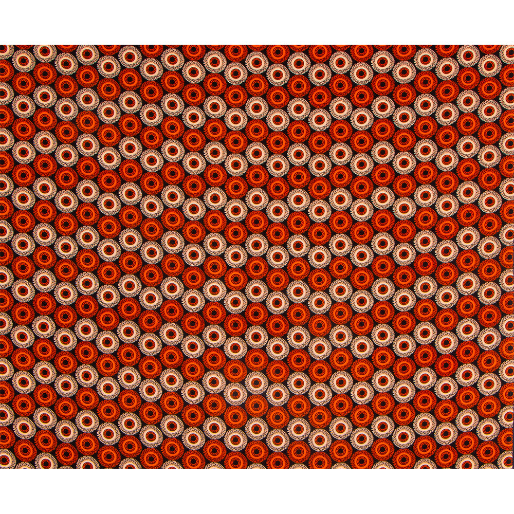 6 Yards Cotton African Fabric 24FS1554