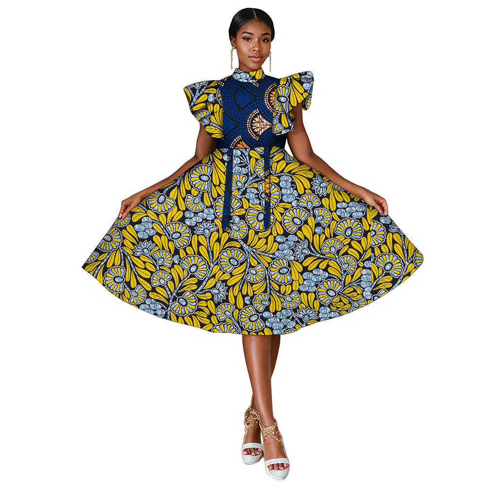 African Women Dresses Ankara Dress WY666