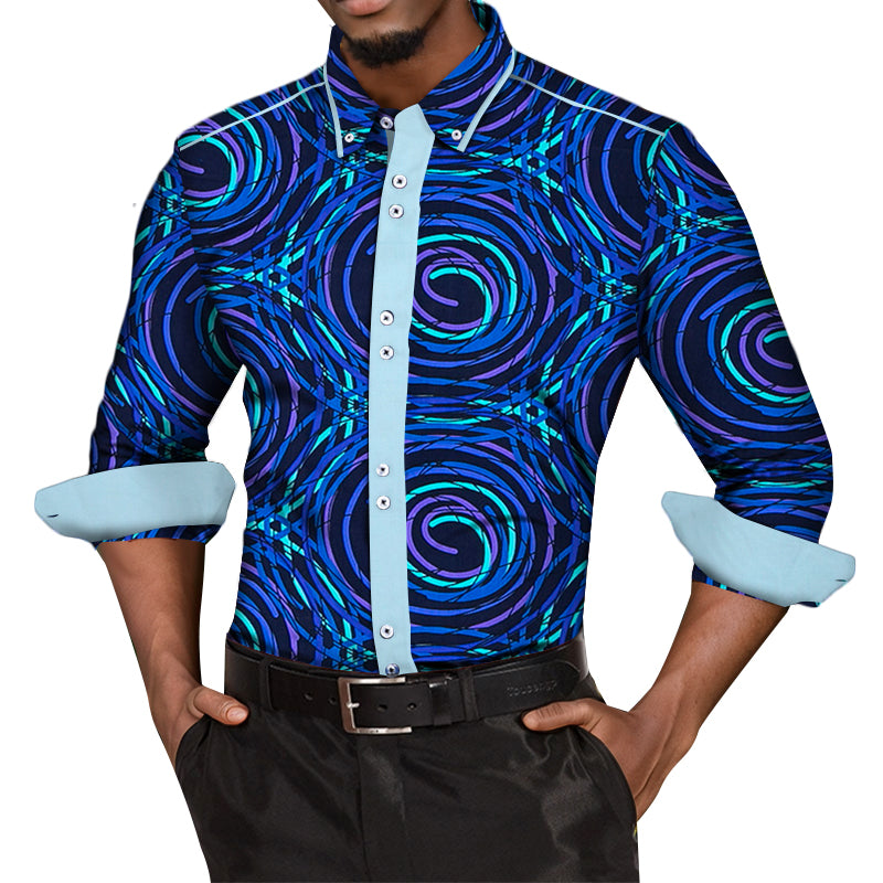 African Men's Shirt  WYN185